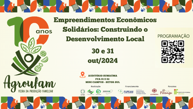 Comemoração dos 10 Anos da Feira AGROUFAM: Inscreva-se e Participe!